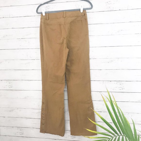 Real Clothes - Brown Bell Bottom Pants - Size 4 - Picture 2 of 5